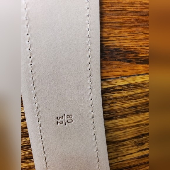 PRADA Tan Textured Leather Belt main image 9